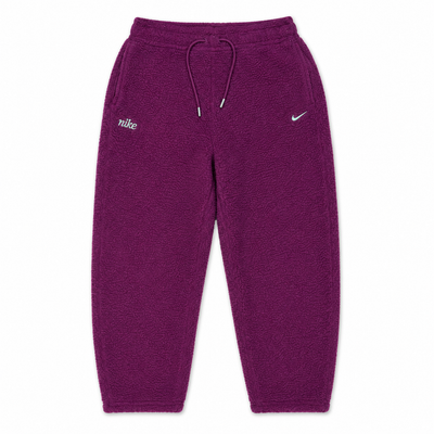 Vintage Nike Fleece Baggy Pants — Purple